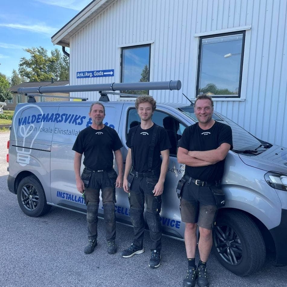 Gamleby-teamet - Joakim Carlzén, Isak Carlzén och Kent Ivarsson