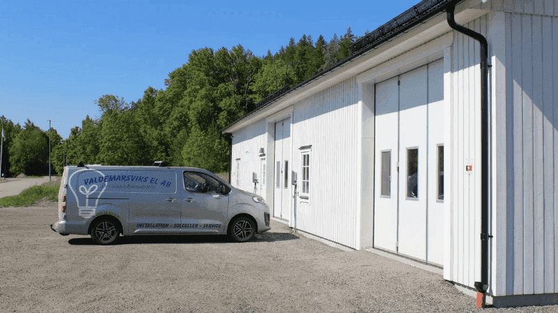 Valdemarsviks El huvudkontor i Valdemarsvik