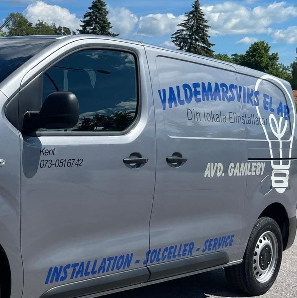 Valdemarsviks El Avd. Gamleby - firmabil