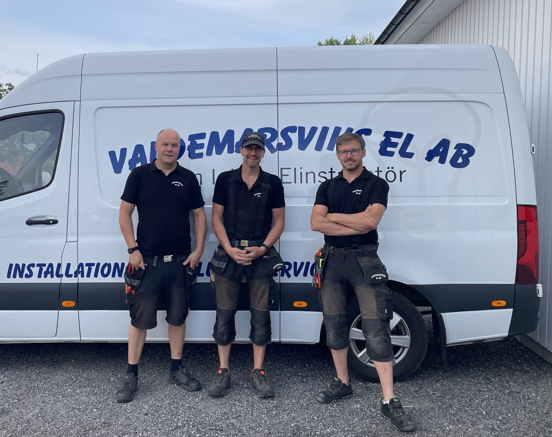 Teamet på Valdemarsviks El